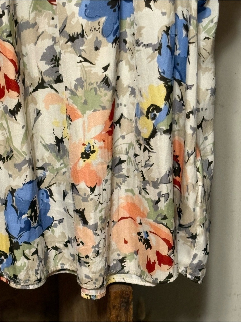 Philosophy Republic Clothing Floral Flutter Sleeve Boho Blouse small cottagecore - Picture 3 of 10